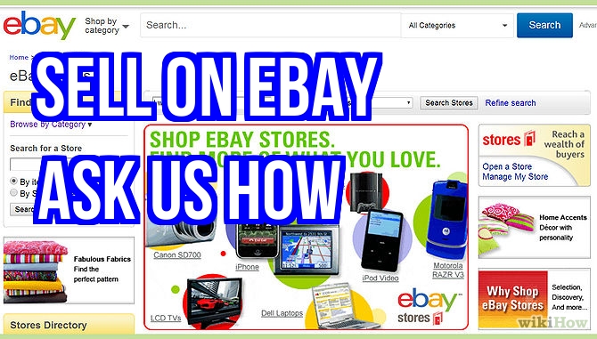 Sell on Ebay | Venda en EBAY - Los Angeles Ca | Roman Rivera Services